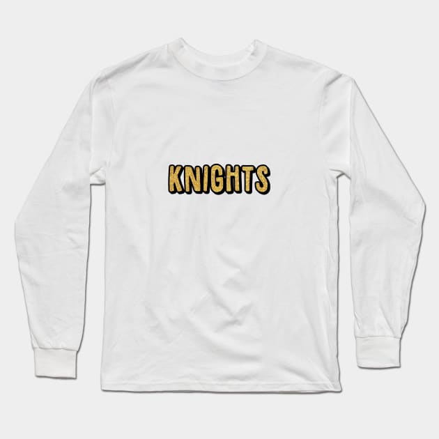 UCF Knights Glitter Long Sleeve T-Shirt by Rpadnis